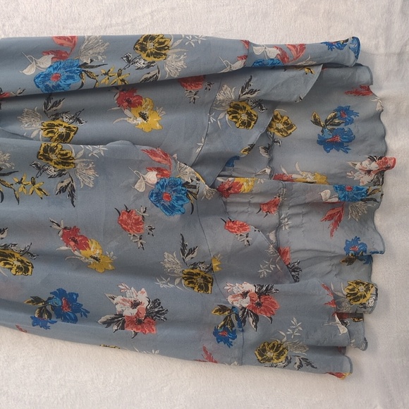 Maurices Women's Chiffon Floral High Low Sleeveless Dress Size XL - Picture 3 of 8